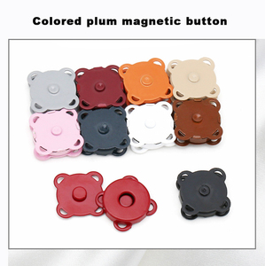 10Mm Mận Nút Từ Kim Loại Brass Tay Khâu Từ Nữ Nút Dệt Phụ Kiện Quần Áo Phụ Kiện - Product Image 5