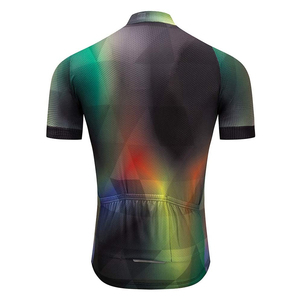 Sublimación impresa personalizada hombres ciclismo Jersey logotipo personalizado impreso manga corta fabricante hombres ciclismo Jersey - Product Image 2