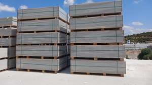 Panneau texturé en bois de ciment de fibre pour la feuille de toiture de matériaux de façade de plafonds et de cloisons sèches - Product Image 3