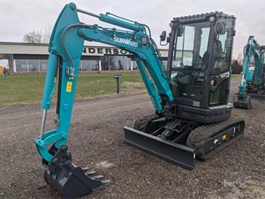 Mini Excavadora de Segunda Mano de Alta Calidad SWE25UF Diésel 2025, Maquinaria para Movimiento de Tierras, Mini Excavadora en Venta al Por Mayor - Product Image 3