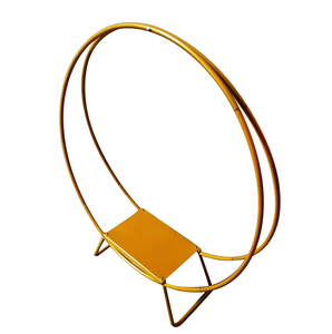 แท่นวางเค้กทองเหลืองรูปทรงกลมสี่เหลี่ยมถาดวางโชว์ผลไม้ของหวานแบบคริสตัลดีไซน์สำหรับปาร์ตี้ - Product Image 6