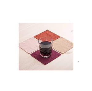 Dessous de verre en pierre de lin sûr avec lin double couche et taille personnalisée prix bon marché et produit Offre Spéciale et artisanat naturel - Product Image 4