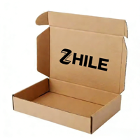 Caja de Embalaje de Cartón Corrugado Kraft de 125 g/m² con Logotipo Personalizado al por Mayor, Caja de Envío para Fruta Fresca, Precio de Fábrica, Caja a Granel con Logotipo