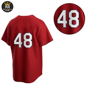 Vente en gros de nouveaux maillots de baseball personnalisés de haute qualité pour hommes uniformes sportifs en polyester imprimé pour adultes Service OEM compétitif - Product Image 6