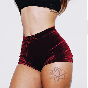 Pantalones cortos ajustados de terciopelo para mujer, Sexy, fabricantes de Pakistán, venta al por mayor, de verano - Product Image 3