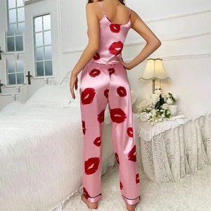 Pijamas de Manga Corta Transpirables de Algodón y Seda 100% para Mujer, Ropa de Dormir, Oferta 2024 - Product Image 2