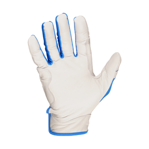 ถุงมือตีเบสบอลทำจากหนังสีดำขาวถุงมือสั้นออกแบบให้มีน้ำหนักเบาถุงมือเบสบอลซอฟต์บอลสำหรับเด็กและผู้ใหญ่ - Product Image 4