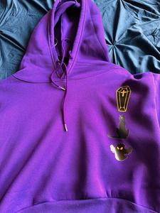 Sudadera con Capucha Corta Premium para Mujer, Elegante, Cómoda, Tejido de Felpa de Alta Calidad, Diseño Moderno Estampado, Ropa Casual de Invierno - Product Image 5