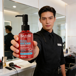 Siero Naturale per Capelli Gatase, Ripara, Nutre e Ammorbidisce, con Nano-botox, Olio di Jojoba e Olio di Argan per Capelli Danneggiati, Aggiunge Lucentezza - Product Image 4