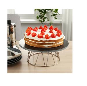 Best Metal Cake Stand Round Shaped With Marble Top Use for Home Decoration Metal Design Best for Birthday Party Decor - Product Image 2