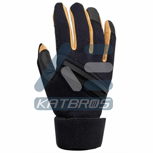 Gants de frappe de baseball avancés avec cuir de cabretta au niveau de la paume, conçus pour une adhérence forte, un swing précis et un entraînement de haut niveau - Product Image 5
