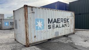 Conteneur sec en acier de 20ft Corten utilisé état norme internationale capacité élevée maritime - Product Image 3