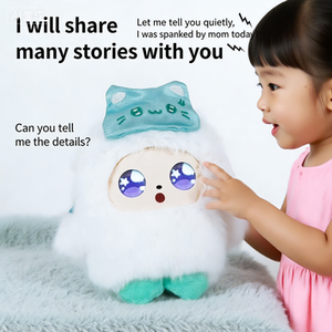 Jopark Muñeca IA con Pantalla LED y Ojos LED, Adorable Peluche Morado, Venta al por Mayor ODM, Bolso Bandolera Bonito, Bolso de Peluche con Forma de Animal, Mochila - Product Image 6