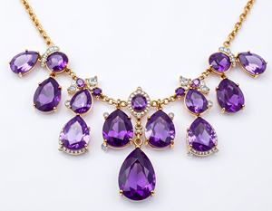 Collier pendentif fleur en cristal en argent sterling S925 à la mode pour femmes et filles pour les occasions de fête - Product Image 4