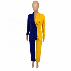Blazer para Hombre, Corte Slim Fit, Cuello en V, Color Personalizable, Tejido de Lana Peinada, Largo Regular, Antiestático - Product Image 2