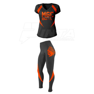 Uniformes de Porristas para Mujer de la Mejor Calidad, Suministro Directo de Fábrica, Spandex/Poliéster, Transpirables, Cómodos, para Toda Temporada - Product Image 4
