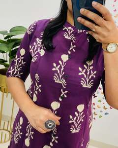 Customized Women's Elegant blue Purple Casual Suit Pants <b>Office</b> Vacation Wear with Power Cord <b>Set</b> Print Formal Western Style - Product Image 4