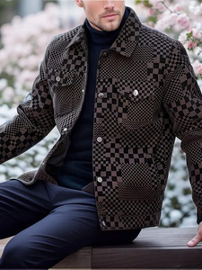 Chaqueta de motorista de invierno para hombre, chaqueta informal de cuero PU con cierre de cremallera, abrigos de otoño, talla europea para montar en motocicleta, chaquetas de cuero - Product Image 4