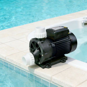 משאבת מים עמידה ויציבה 0.37 קילוואט 0.5 כוח סוס מפלסטיק, 180 ליטר/דקה, עומד הרמה 10 מטר, מתח AC 220-240V, מתאימה לבריכות שחייה עיליות, ידידותית למשפחות. - Product Image 5