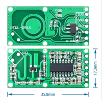 Capteur Radar à micro-ondes RCWL-0516