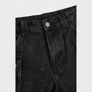 Jeans de Mezclilla para Hombre, Estilo Vintage, Lavado, Pierna Recta, Talla Personalizada, Cómodos, Nueva Temporada 2026, Alta Calidad, Venta al Por Mayor - Product Image 4