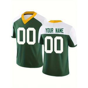 2025 nouveau maillot de Football américain avec logo personnalisé vêtements de Football américain conception broderie vêtements de Football américain - Product Image 1
