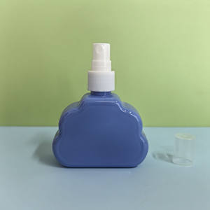 Bouteilles pulvérisateur rondes bleues personnalisées de 100 ml en PET avec pompe, vaporisateur fin pour l'<span class=keywords><strong>alcool</strong></span>, le parfum et l'eau de toilette - Product Image 6