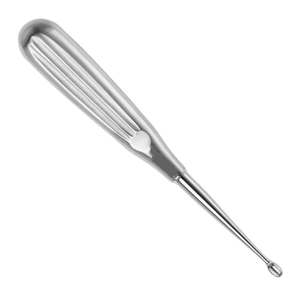 La mejor calidad, 170mm, 6,34 pulgadas, Fig 1, cureta de hueso quirúrgico, fuente de alimentación Manual de acero inoxidable reutilizable no estéril - Product Image 4