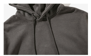 Sweats à capuche d'hiver pour hommes de taille personnalisée dernière conception avec motif solide de haute qualité 100% coton respirant fabriqué au Pakistan - Product Image 4