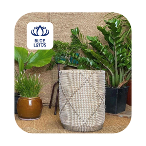 Panier de rangement décoratif en jute GEM Home - Product Image 1