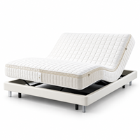 Matelas intelligent de luxe, matelas de lit électrique réglable avec système de mouvement, technologie de mousse à mémoire de forme, usine OEM