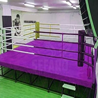Toile de ring de boxe avec impression de logo personnalisé dernier style de toile de ring de boxe robuste
