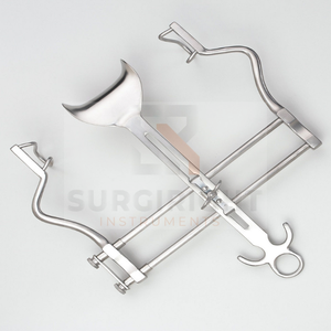 Rétracteurs chirurgicaux Balfour Eastman en acier, instruments chirurgicaux manuels pour usage hospitalier - Surgiright SR-200-blade - Product Image 3