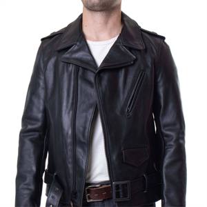 Vestes en cuir à manches longues et logo personnalisé 2025 dernière conception pour hommes vestes en cuir disponibles pour une tenue décontractée à bas prix pour hommes à vendre - Product Image 1