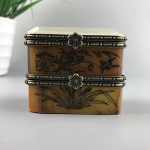 Modern Vintage Floral Jewellery Box Stylish Storage Stand Decorative Organizer <b>for</b> Home Office <b>Bedroom</b> Vanity Use - Product Image 3
