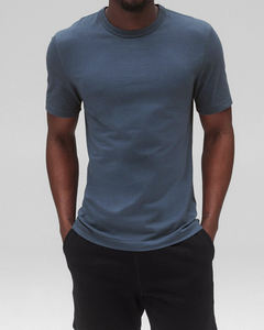 Camiseta de algodón Premium para hombre, camiseta de manga corta con estilo, suave, transpirable, duradera, para la comodidad diaria, camisetas con estampado de retazos para hombre - Product Image 1