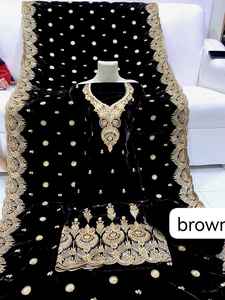 ชุดเดรสปาร์ตี้สไตล์ปากีสถานสำหรับผู้หญิงที่มีงานปักด้วยมือสวยงามมาใหม่ล่าสุดแคนาดา - Product Image 6