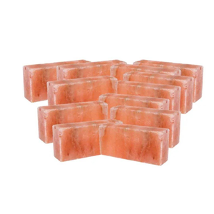 Baldosas de Sal Rosa de Alta Pureza de 8x4x1 Pulgadas para Cuevas de Sal y Salas de Haloterapia - Product Image 1