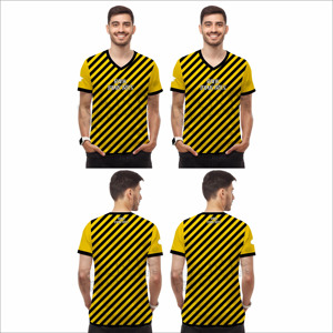 เสื้อยืดลำลองคุณภาพสูงสำหรับผู้ชายน้ำหนักเบาเสื้อยืดสีตามสั่ง - Product Image 6