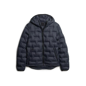 Hot Selling Premium Quality Coated Canvas Men's Puffer <b>Jacket</b> New Design Heavyweight Zipper Stand Collar Winter High Street - Product Image 1