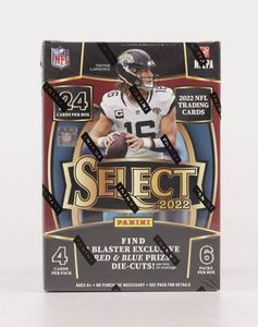 Nouvel arrivage : Distributeur en gros de boîtes de cartes Panini Select Football Blaster 2022 en stock, prêtes à être expédiées, prix de gros. - Product Image 1