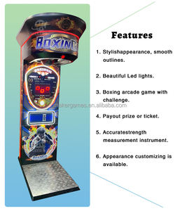 Mesin Arcade Tinju Elektronik Koin, Permainan Tinju Bertenaga Besar, Hiburan Jalanan Terbaik - Product Image 3