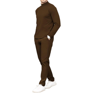 Pantalones Deportivos de Felpa 100% Algodón Eversoft Transpirables para Otoño, con Bolsillos, Corte Holgado, Absorción de Humedad, Corte Ajustado - Product Image 2
