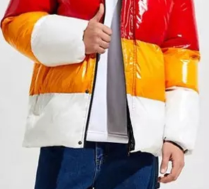 Chaqueta Acolchada Brillante Personalizada de Primavera, Estilo Urbano, con Logotipo Frontal de Diseñador, Unisex, Talla Grande - Product Image 6