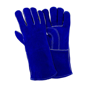 Guantes de soldadura de cuero duraderos para hombres-Protección de manos ignífuga a precios asequibles - Product Image 1