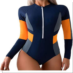 Traje de Baño de Manga Larga con Protección Solar UV para Mujer, Diseño Más Reciente - Product Image 4