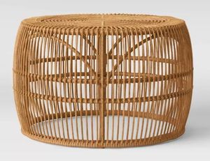 Plateau de service en rotin fait main Table en bois plateau en osier pour le stockage taille personnalisée ferme décor à la maison - Product Image 2