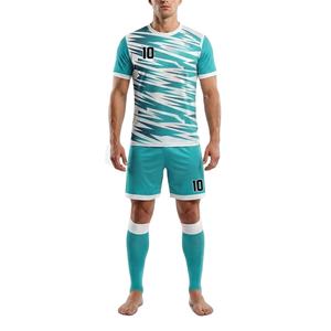 Ensemble Maillot et Short de Football Tendance Personnalisé en Polyester Respirant – Service OEM - Product Image 1