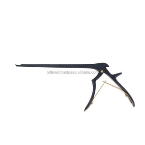 เครื่องมือผ่าตัดกระดูกสัตว์ Kerrison Rongeur แบบเหล็ก สีดำ มุม 90/110 องศา ขนาด 230 มม. ได้รับการรับรองมาตรฐาน CE - Product Image 1
