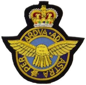 BADGE DE BLAZER ROYAL (RAF) DE QUALITÉ SUPÉRIEURE Uniformes Scout Sécurité Badge de blazer Personnalisé Fournisseur de badges bon marché sur mesure - Product Image 6